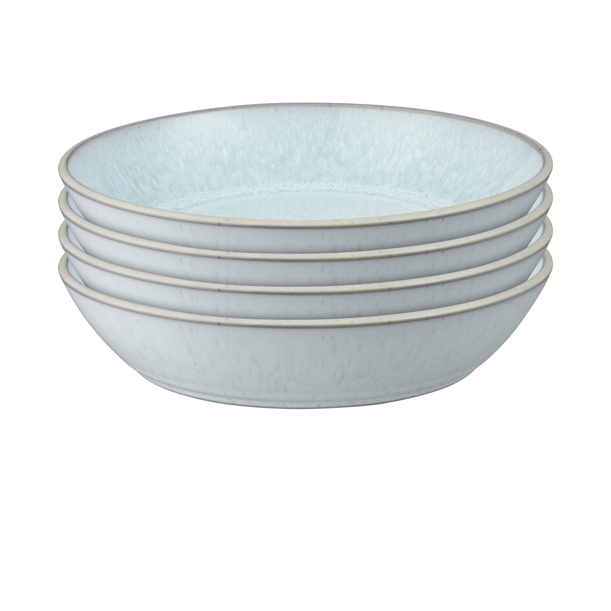 Product photograph of Kiln Green Set Of 4 Pasta Bowls from Denby Retail Ltd